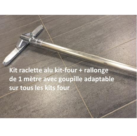 Tube alu goupille kit four avec raclette